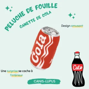 Peluche Canette de Cola