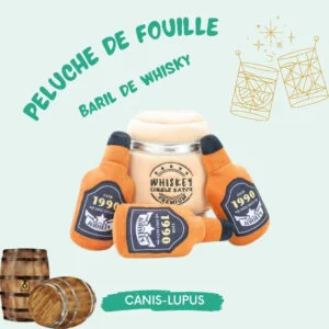 Peluche Baril de Whisky
