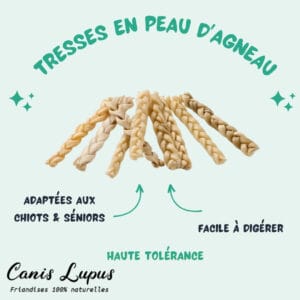 Tresses en peau D'agneau